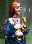 Авторская кукла :: Дама с горностаем