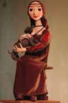 Авторская кукла :: Дама с горностаем
