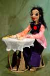 Авторская кукла :: Девочка с персиками