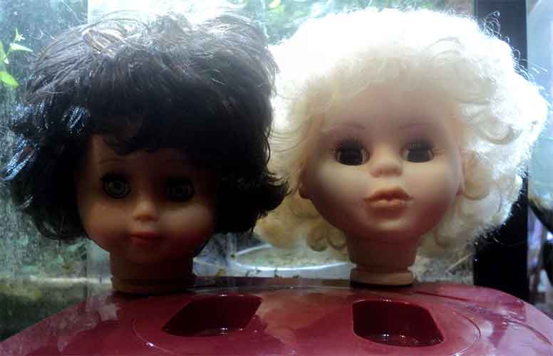 Реставрация кукол :: 2 головы