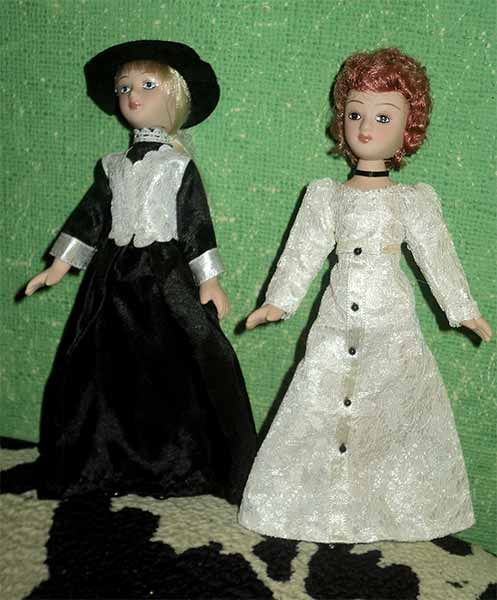 Реставрация кукол :: Две фарфоровых минитатюры