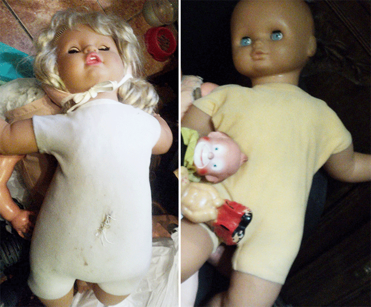 Реставрация кукол :: Установка шплинтов