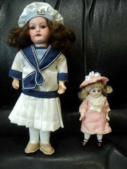 Реставрация кукол :: Барышни Armand Marseille