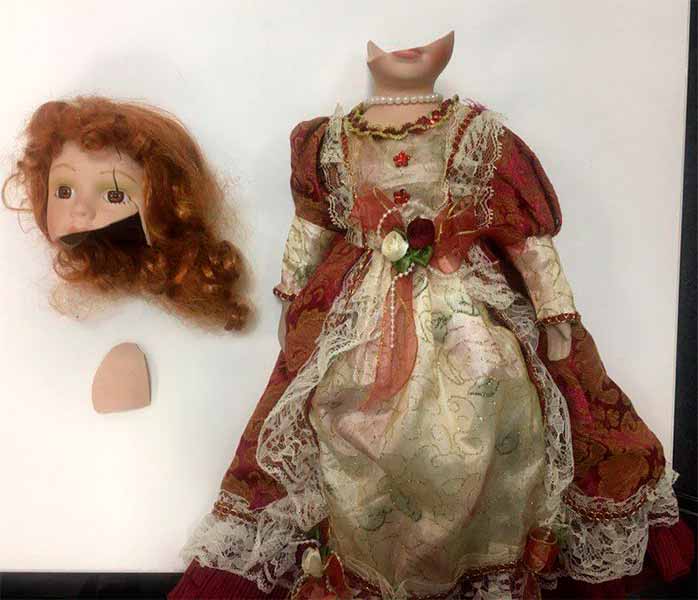 Реставрация кукол :: Битый фарфор