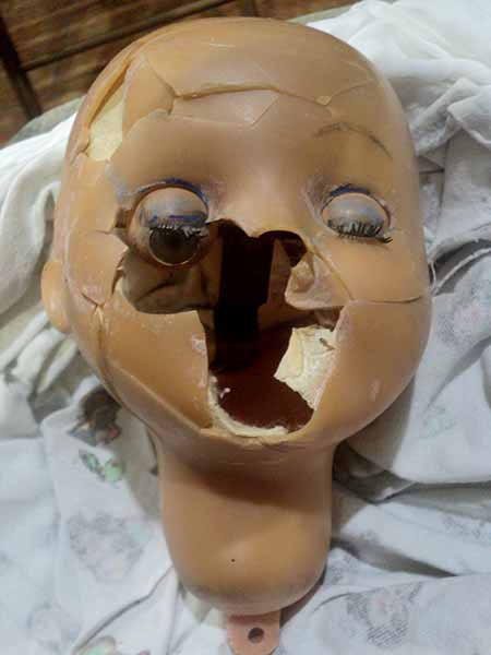 Реставрация кукол :: Голова с Кубани