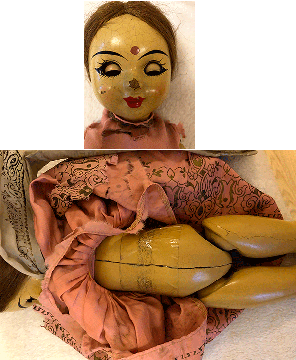 Реставрация кукол :: Индианка из Екатеринбурга