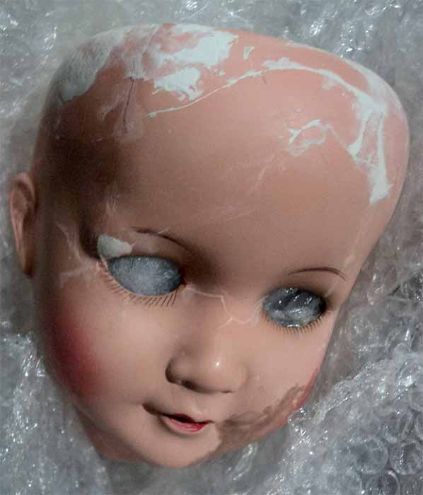 Реставрация кукол :: Голова Гузалии