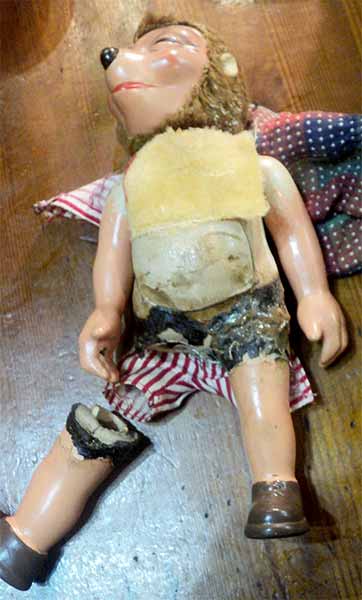 Реставрация кукол :: Механический ежик