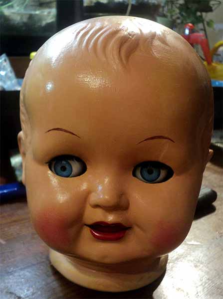 Реставрация кукол :: Голова из Ковдора