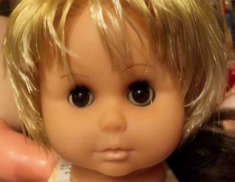 Реставрация кукол :: Голова Ксении