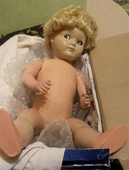 Реставрация кукол :: Немецкая кукла из Кургана