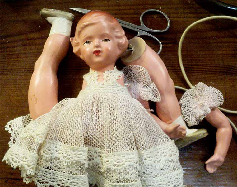 Реставрация кукол :: Винтажная малявка