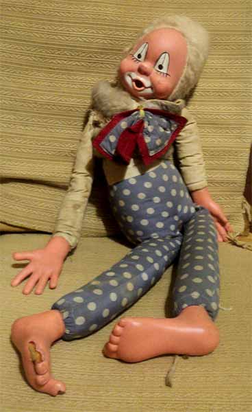 Реставрация кукол :: Длинный клоун