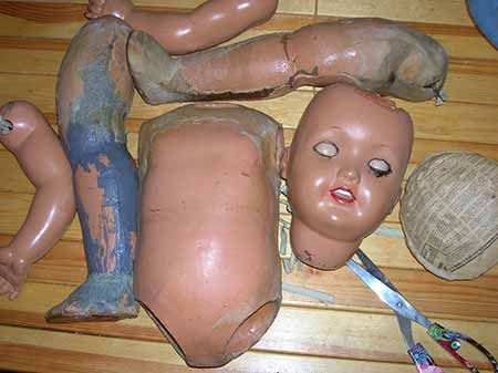 Реставрация кукол :: Мальвина