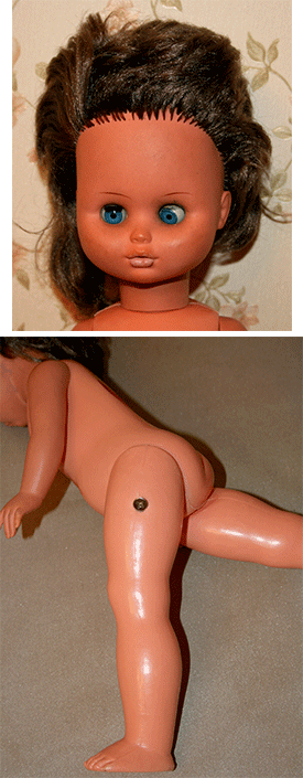 Реставрация кукол :: Маша