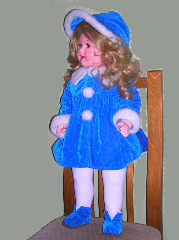 Реставрация кукол ::  Старая советская кукла