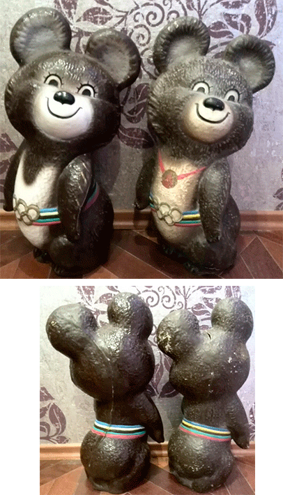 Реставрация кукол :: Олимпийские мишки