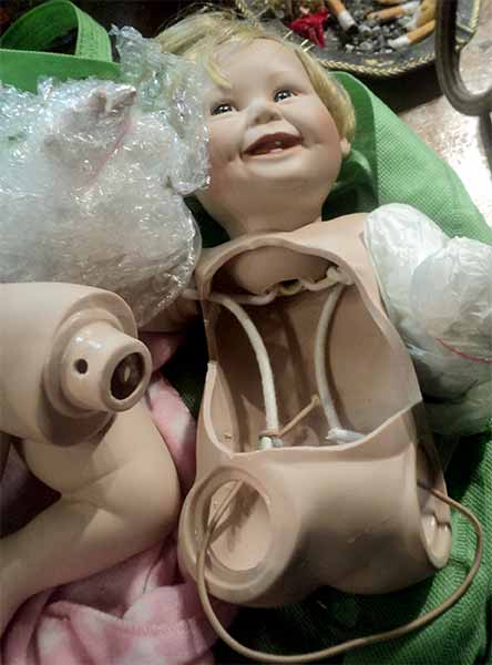 Реставрация кукол :: Фарфоровая немка