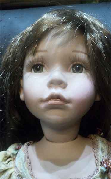 Реставрация кукол :: Фарфоровая голова
