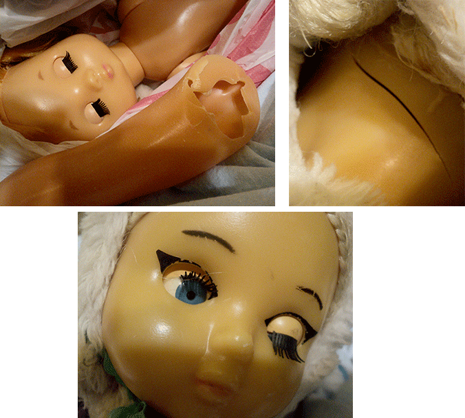 Реставрация кукол :: Блондинки из Шатуры