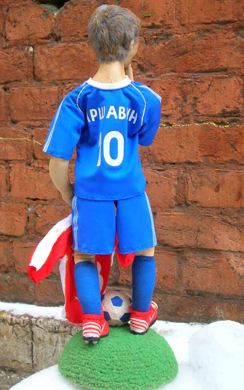 Авторская кукла :: Переход Аршавина в Арсенал