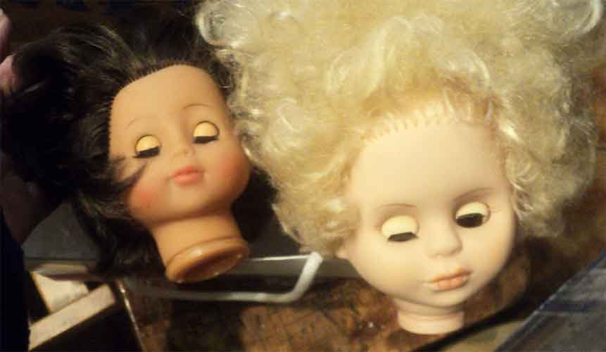 Реставрация кукол :: 2 головы