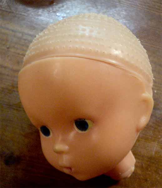 Реставрация кукол :: Благовещенская голова